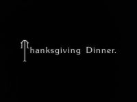 Thanksgiving Dinner