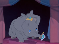 Go on! Get goin'! What's the matter with you? Dumbo! That's your cue! You're on, Dumbo