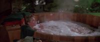 The bubbles tickle my