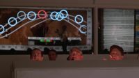 The clock is operating