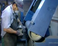 THEN GRIND THE SURFACE SMOOTH