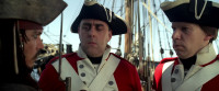 This dock is off limits to civiliansI'm terribly sorry I didn't knowIf I see one I shall inform you immediatelyApparently there's some sort of high toned and fancy to doup at the fort ehHow could it