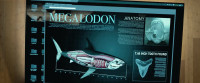 This is what attacked us A megalodonHow big is that thingBetween 70 and 90 feet 21 to 27 metersThe megalodon was the largest shark that ever existedIt feared nothingIt had no predatorsIts jaws were
