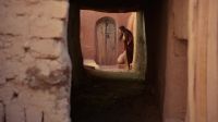 Through here
