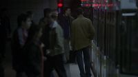 Train doors are opening