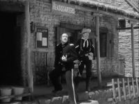 Wagon's burned. Two men dead