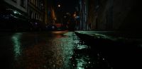 (water trickling)
