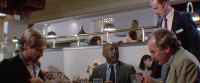 We are having dinner here