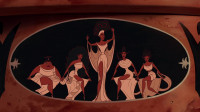 We are the Musesgoddesses of the arts and proclaimers of heroesHeroes like HerculesHoney you mean Hunk ulesI'd like to make some sweet music with himOur story actually beginslong before Hercules many