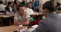 What are you writingUh StoriesScience fiction stories about visitorscoming down to Earth from other planetsGet out of town I didn't know you did anything creativeLet me read someOh No no no noI never