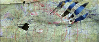 What does the map say