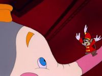 Whee! We did it! We did it! Let's show 'em, Dumbo. Power dive
