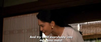 You always do