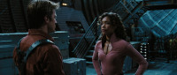 Think she'll hold togetherShe's tore up plenty But she'll fly trueMake sure everything's secureCould be bumpy Always is