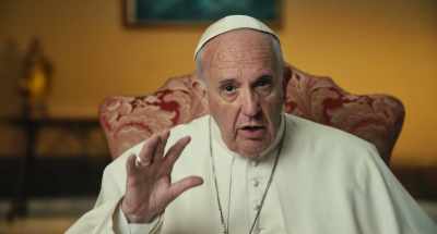 "0n the Seventh day,
He rested." - Pope Francis: A Man of His Word