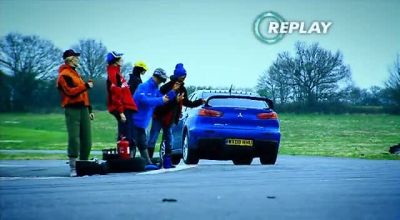 0n the very first attempt,
I came within half an inch - Top Gear