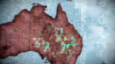1,000km southwest in Coober Pedy... - Outback Opal Hunters