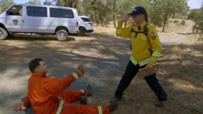 - 1:13:38.
(high fives) - Fireboys