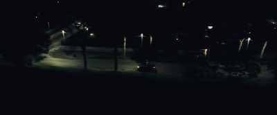 100 metres straight,
slight right at the fork. - Hard Night Falling