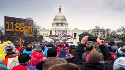 11 hours and 56 minutes
after the inauguration started, - Who Is America?