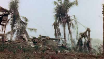 12 DAYS AFTER LANDING, - The Pacific War in Color