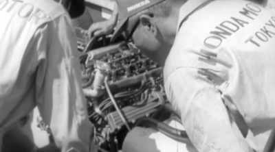 12 small cylinders
   revving at an incredible - The Cars That Made the World
