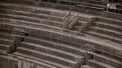 137 metres long and 107 metres wide, - Roman Megastructures