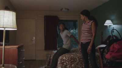 15 years old, get to sleep
in his bed with his mommy. - Terror Lake Drive