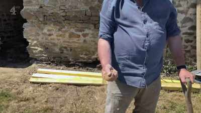 150 years ago, it's the
gardener who would have used - Escape to the Chateau: Make Do & Mend