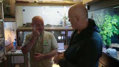 17 teeth in there,
two in there and one in my nose, - Britain's Tiger Kings - On the Trail with Ross Kemp