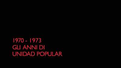 1970-1973
THE UNIDAD POPULAR YEARS - Santiago, Italia