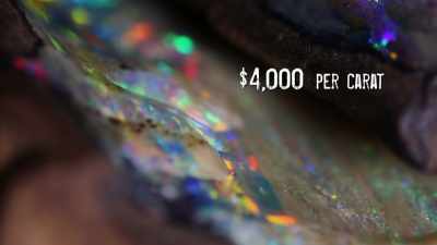 $20,000 a gram. - Outback Opal Hunters