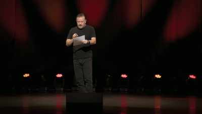Но этот сайт был основан
в 2010 году, - Ricky Gervais: Armageddon