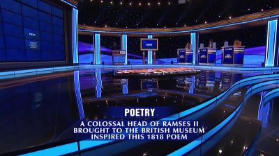 30 seconds.
Good luck. - Jeopardy! Masters