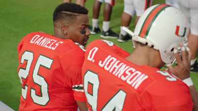 - 35 yards and a sack.
- Down he goes. Dwayne Johnson. - Young Rock
