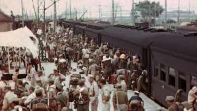 36,000 POWS HAVE ENDURED
DARKNESS AND DECAY. - The Pacific War in Color
