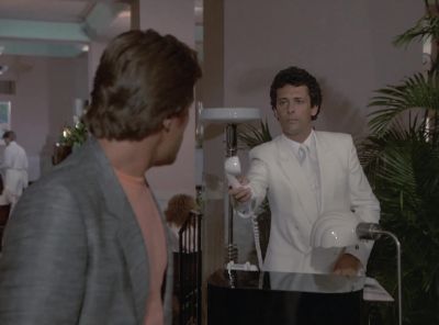 391. We need a 315.
Officer down. Officer down.
Right away. - Miami Vice