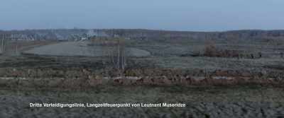 3RD LINE OF DEFENSE.
LIEUTENANT MUSERIDZE'S POSITION - The Last Frontier