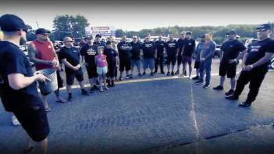 405's Murder Nova took down
his teammate, Chuck Seitsinger, - Street Outlaws No Prep Kings Team Attack