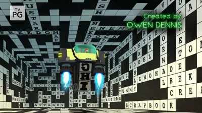 46 down.
7 letters... - Infinity Train