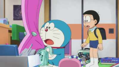 4D Trash Bag! - Doraemon the Movie: Nobita's Sky Utopia