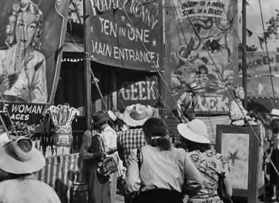 ...500 pounds above his head
with one arm! - Nightmare Alley