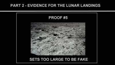 5th EVIDENCE
SETS TOO BIG TO BE FAKE - American Moon