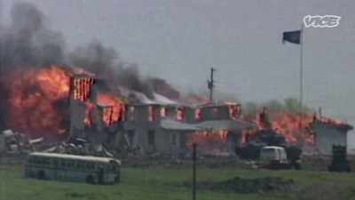 76 members are killed
in the ensuing inferno, - While The Rest Of Us Die