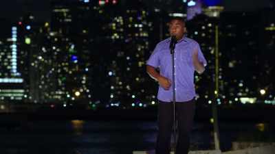 8 years old, just running. - Colin Quinn & Friends: A Parking Lot Comedy Show