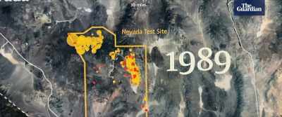 828 bombs
were conducted underground, - Downwind