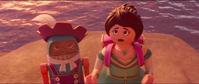 90 It's...heavily guarded
and impossibly tall. - Playmobil: The Movie
