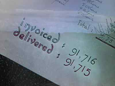 91,716 invoiced, - Stairway to Heaven