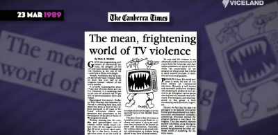A 1989 Canberra Times article argued - The Back Side of Television