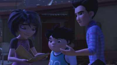 A... A kids' book, really?
They're just stories. - Abominable and the Invisible City
